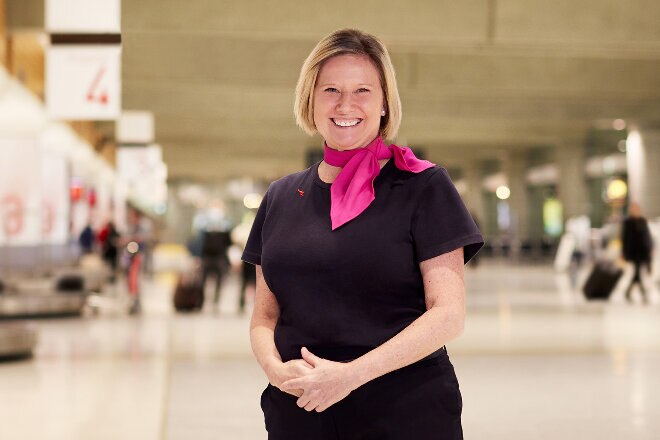 airport staff member