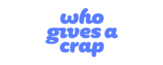who gives a crap logo