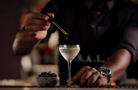 Silversea S.A.L.T bar cocktail-making