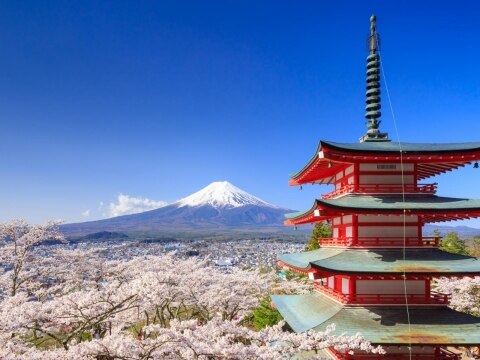 Chureito Pagoda, Japan