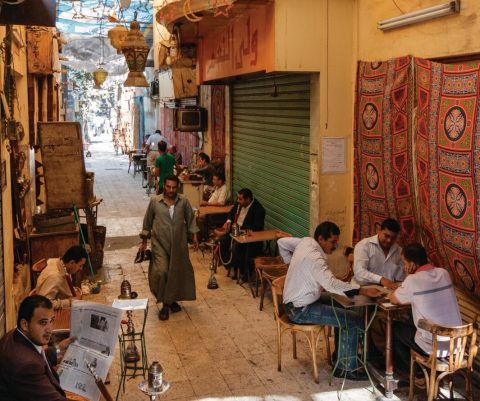 Cairo street market