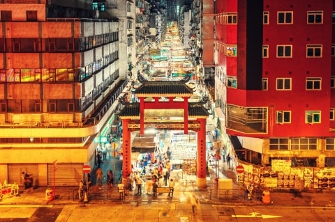 temple street market