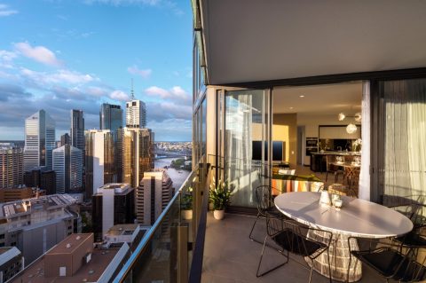 Westin Brisbane suite balcony