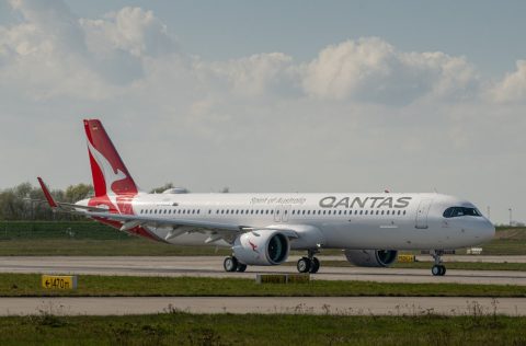 A321XLR exterior of plane