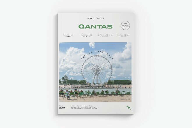 Qantas inflight magazine