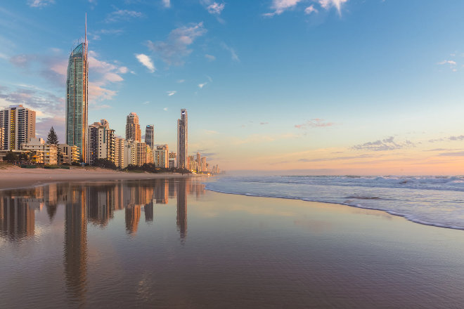 Gold Coast beach