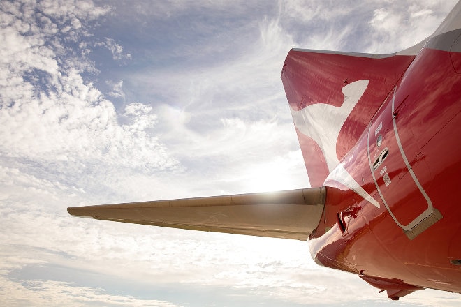 B737 Qantas tail