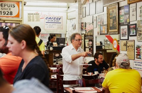 Schwartz's deli in Montréal