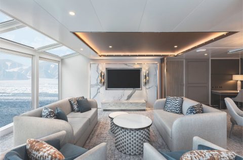 Silversea suite interior