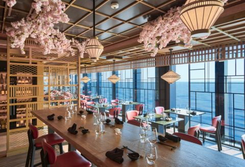 Sakura restaurant on Explora I