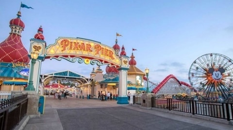 Disneyland Pixar Pier