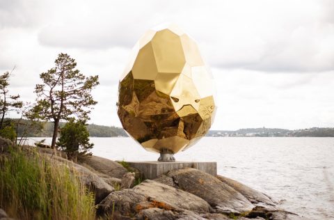 Sculpture in Nature exhibition at Artipelag in Värmdö