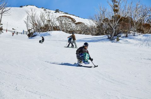 Thredbo ski fields, Snowy Mountains NSW