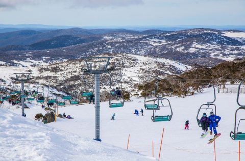 Lifts at Blue Cow, Perisher, NSW