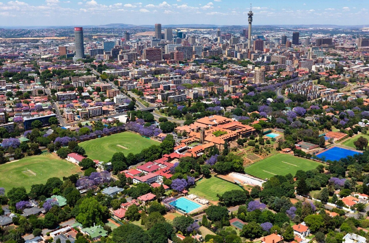 city skyline johannesburg