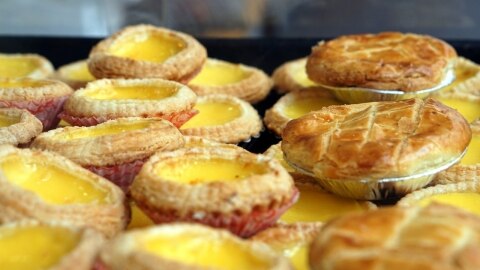 Egg tart Hong Kong
