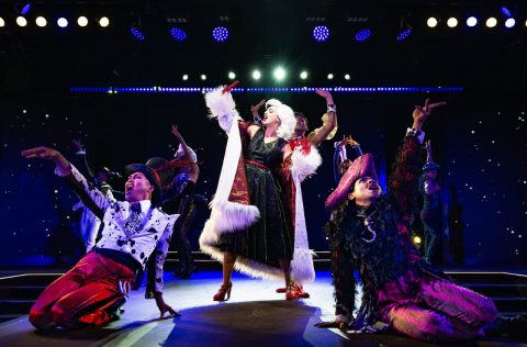 A show at Hong Kong Disneyland