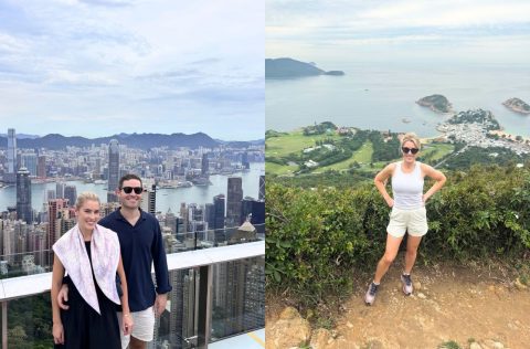Aimee Jordan in Hong Kong