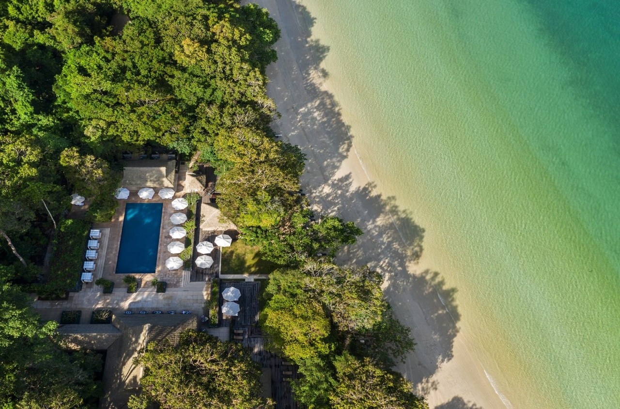 Aerial view of The Datai Langkawi
