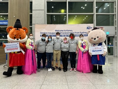 Seol airport welcome