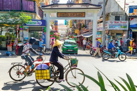 Motorbikes in Ho Chi Minh City