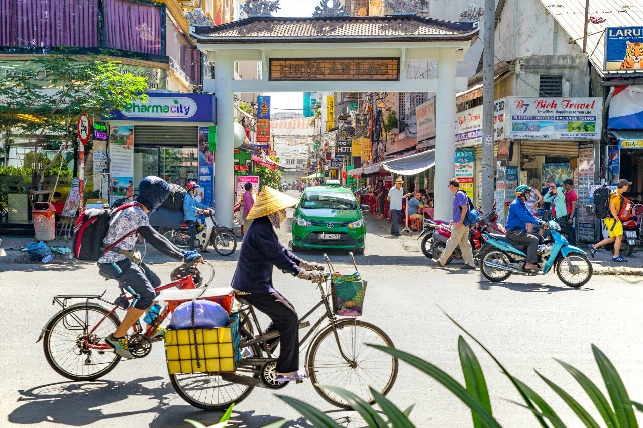 Motorbikes in Ho Chi Minh City