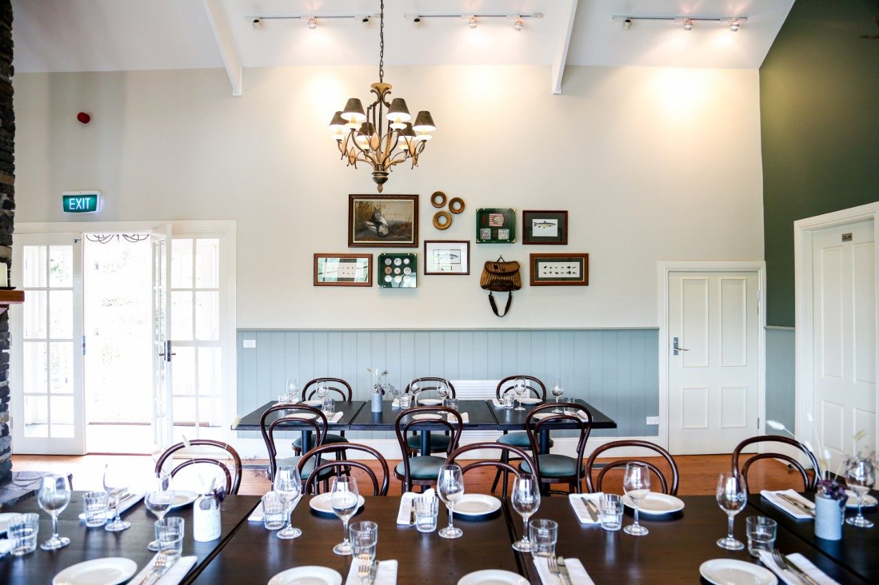 Three Blue Ducks at Nimbo Fork Lodge dining room