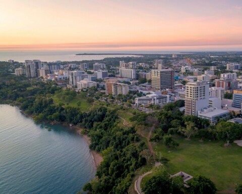 Darwin Esplanade and CBD, NT