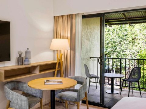 Mercure hotel room balcony