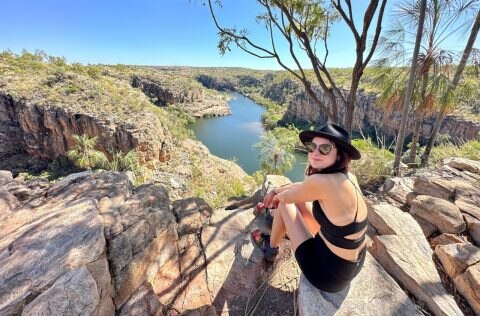 Julia D'Orazio in the Northern Territory