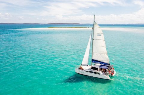 Bare boating around the Fraser Coast