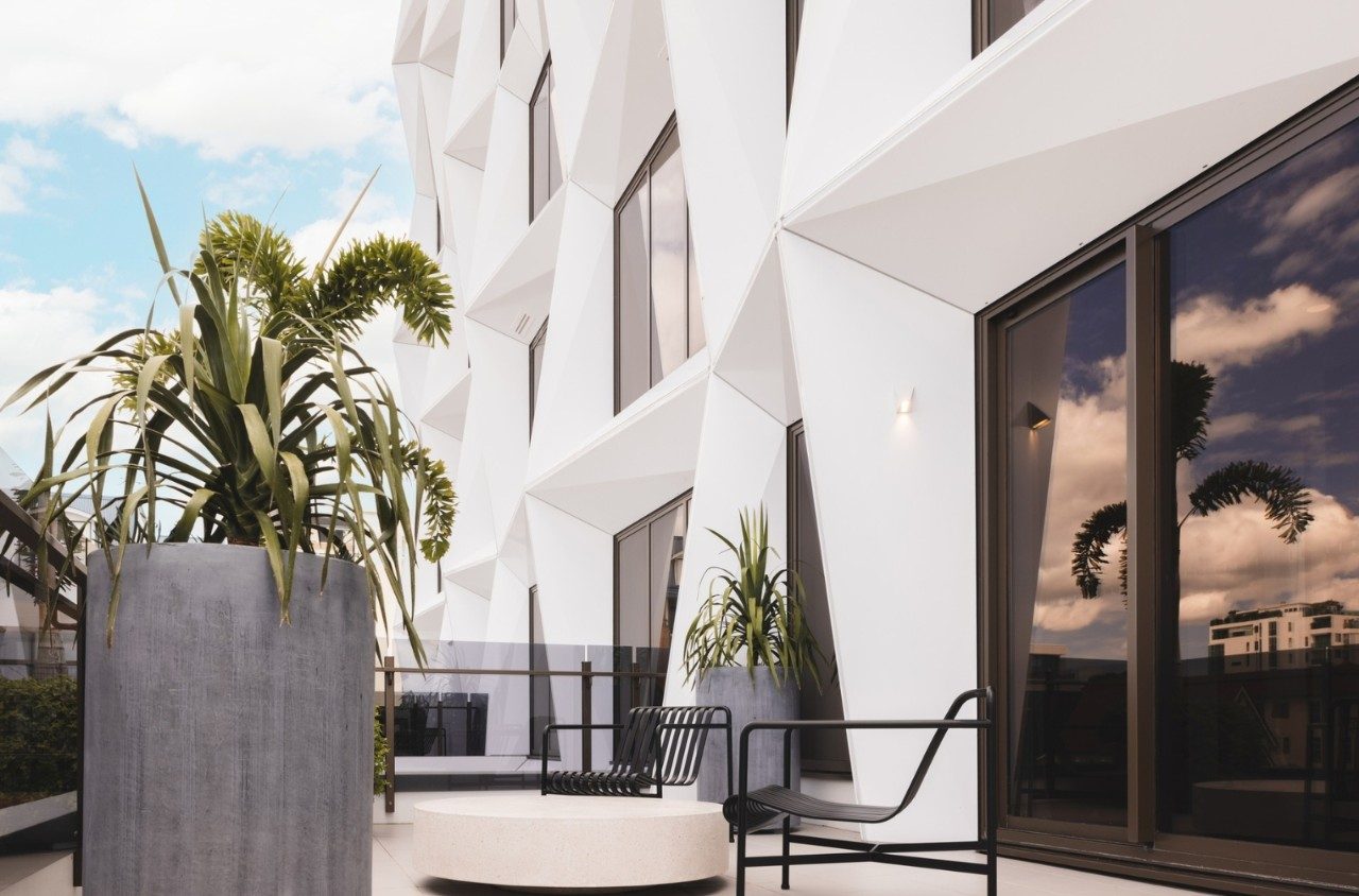 exterior of Hotel X