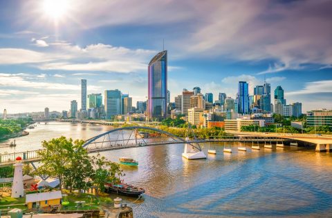 Brisbane city skyline