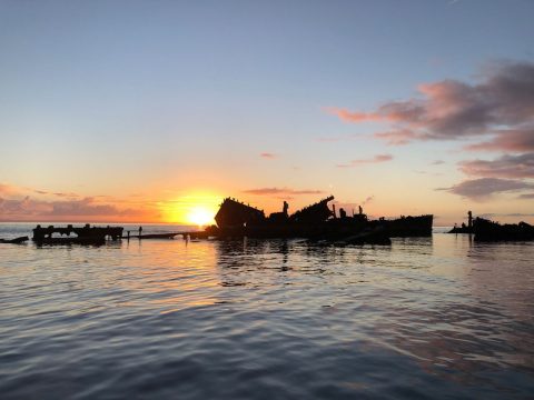 Tangalooma-wrecks-sunset