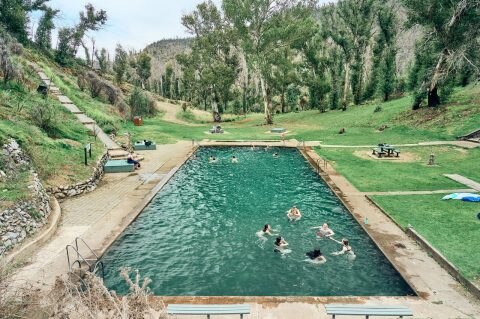 Yarrangobilly thermal pool, NSW