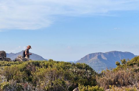 David Vaughan in Tasmania