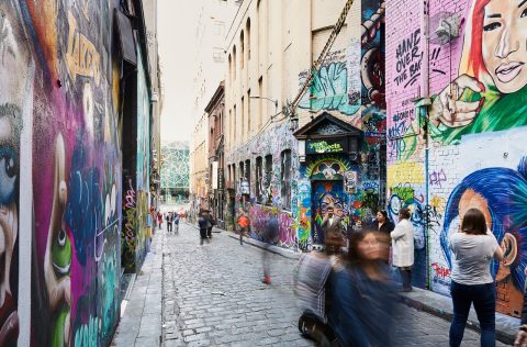 Street art melbourne
