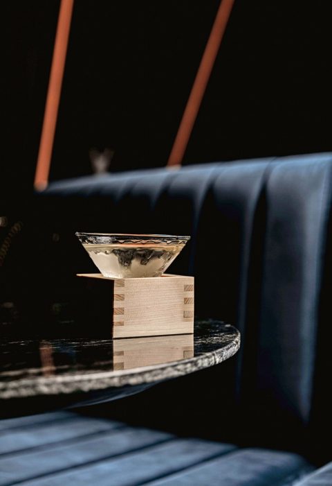 The art-themed Heide cocktail at W Hotel’s Curious bar, Melbourne, Victoria