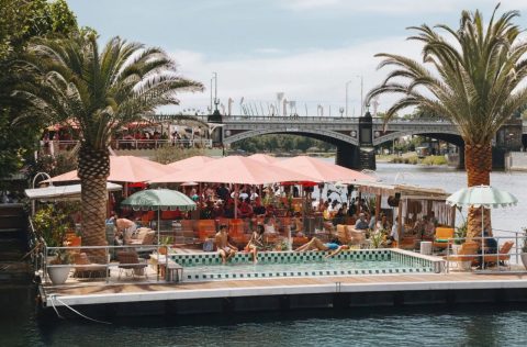 Arbory Afloat bar, Melbourne
