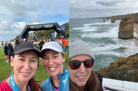 Yvette Peverell on the Great Ocean Road
