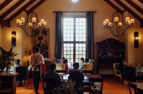 Sip sustainable wines at Voyager Estate