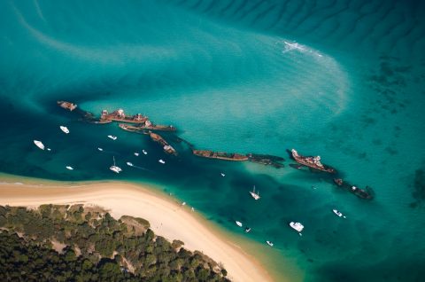Tangalooma Wrecks, Australia