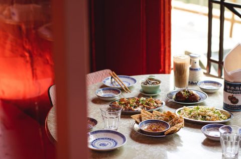 Steamed buns at Bao Family 