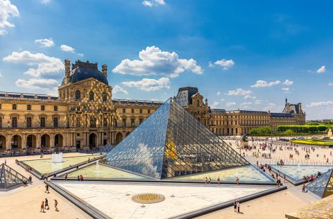 The Louvre in Paris