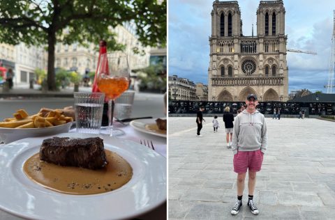 Luke Chittock, Platinum One Frequent Flyer, in Paris