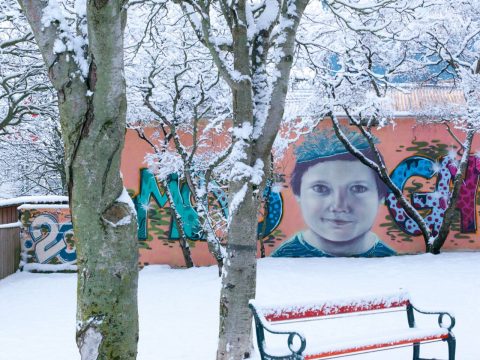 Admire the street art