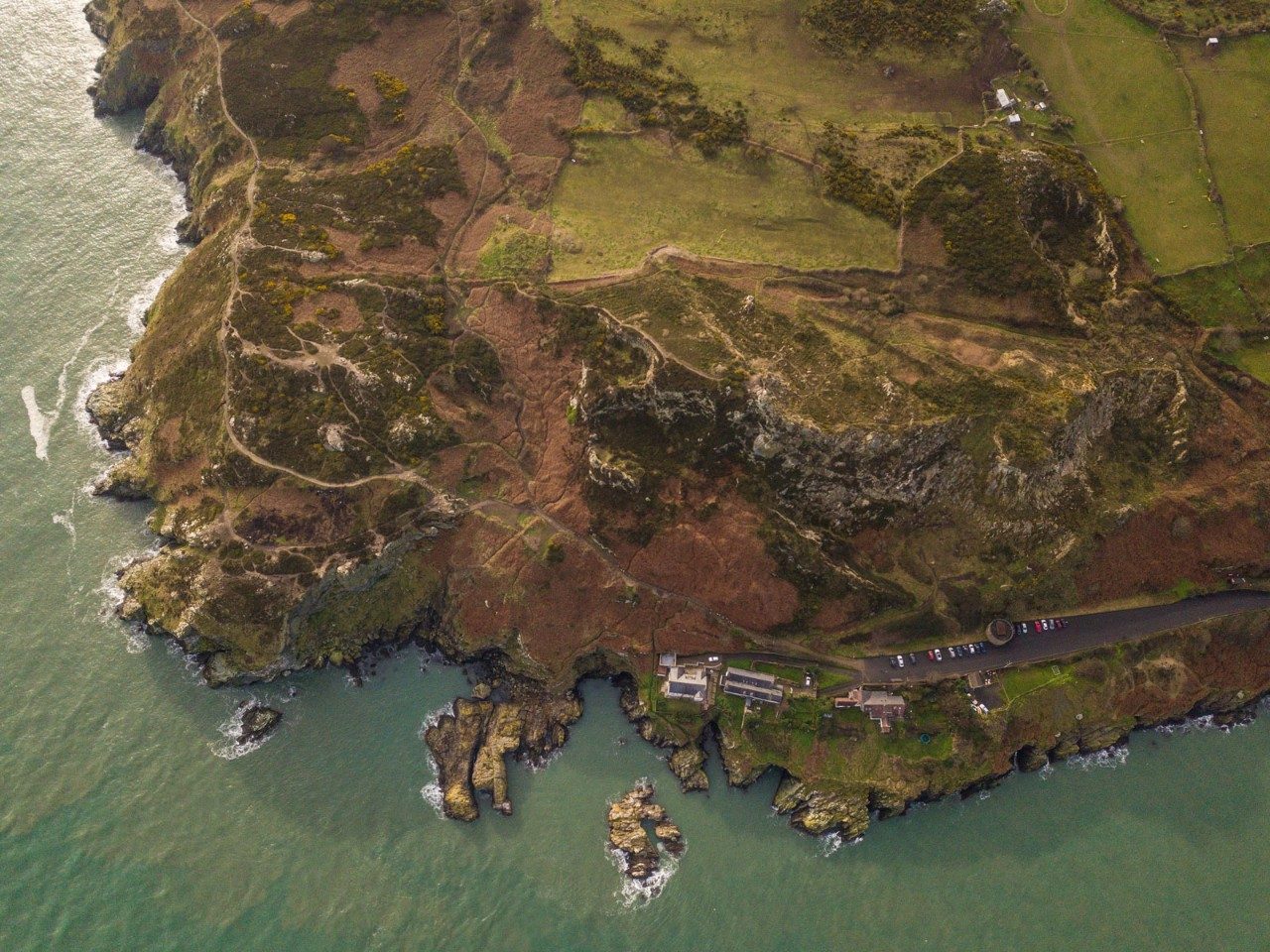 Walk Howth Head's jagged coastline