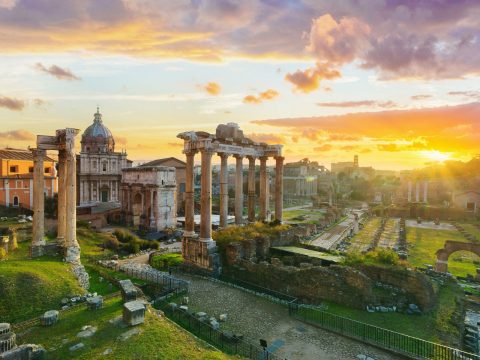 View of the Roman Forum