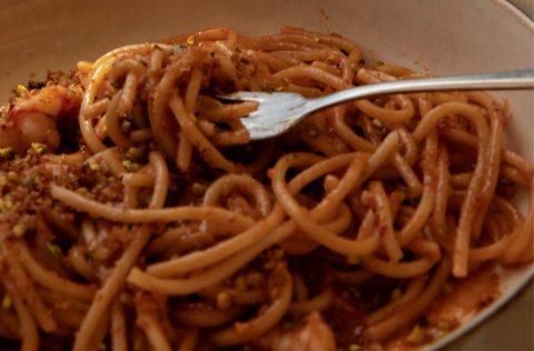 Pasta at Trattoria Pina
