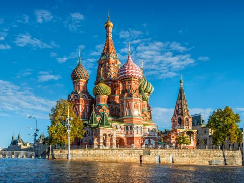 St Basil’s Cathedral, Moscow, Russia